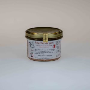 Rillette de porc 180 gr