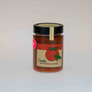 Coulis de tomate au basilic